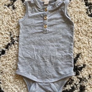 Henley Tank onesie
